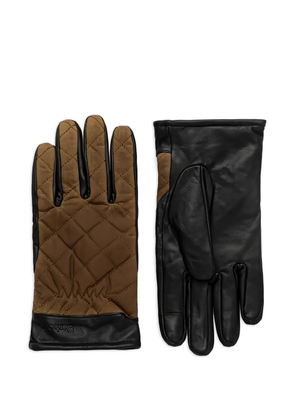 Barbour quilted gloves - Black