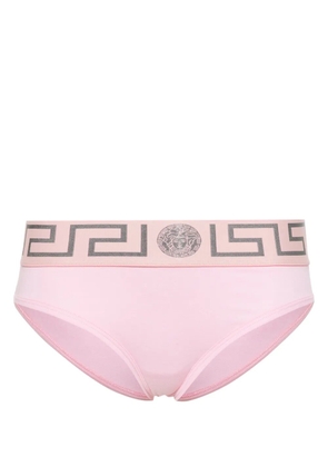 Versace Greca Border jersey briefs - Pink