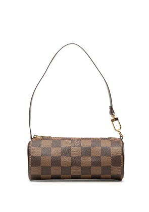 Louis Vuitton Pre-Owned 1990-2010 Damier Ebene Papillon Pochette handbag - Brown