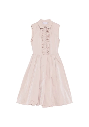 Dice Kayek ruffled mini dress - Pink