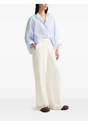 TWP pleated trousers - Neutrals