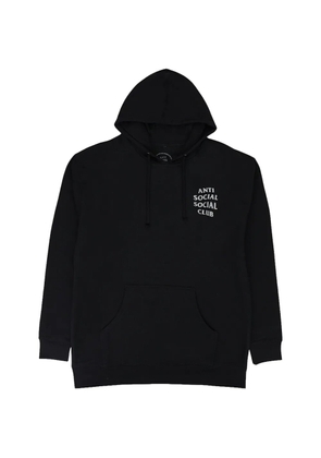 Anti Social Social Club glitter-lettering hoodie - Black