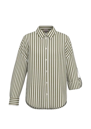 Marella button-down striped shirt - Green