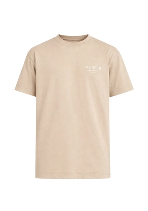 Purple Brand print T-shirt - Neutrals