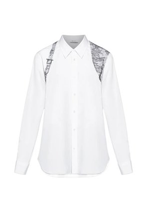 Alexander McQueen lace-detail shirt - White