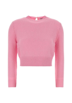 Jil Sander cropped sweater - Pink