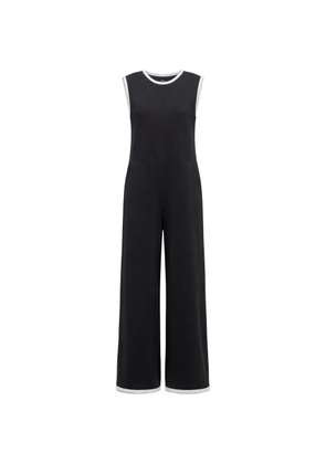 Osklen short-sleeved jumpsuit - Black
