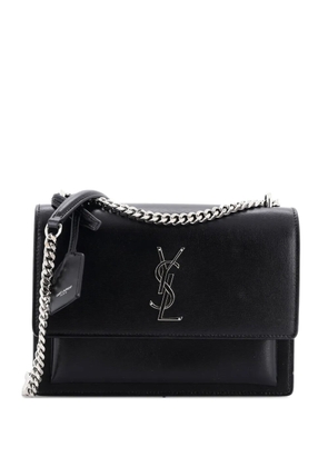 Saint Laurent Pre-Owned Sunset Leather Medium crossbody bag - Black