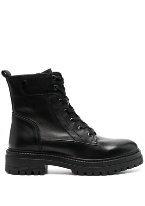 Geox Iridea ankle-length leather boots - Black