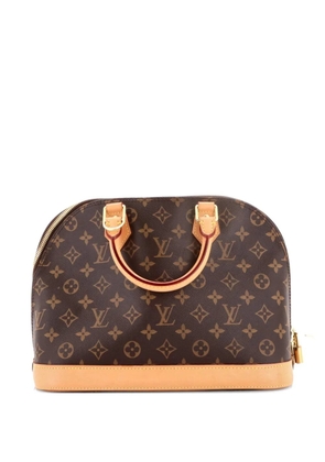 Louis Vuitton Pre-Owned Vintage Alma Handbag Monogram Canvas PM satchel - Brown