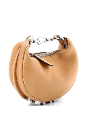 Fendi Pre-Owned Fendigraphy Bag Leather Nano hobo bag - Neutrals