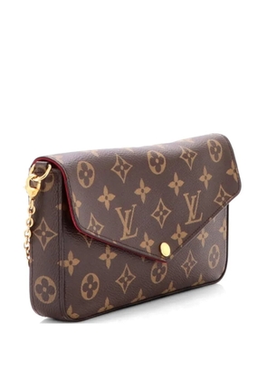 Louis Vuitton Pre-Owned Felicie Pochette Monogram Canvas crossbody bag - Brown