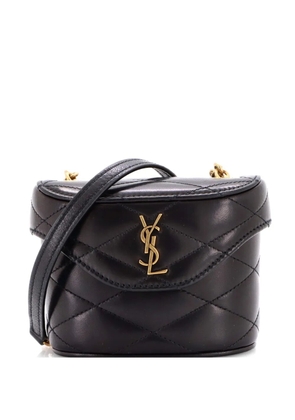 Saint Laurent Pre-Owned June Box Bag Quilted Leather Micro shoulder bag - Black