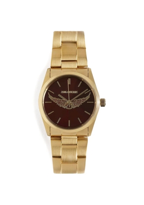 Zadig&Voltaire Wings steel watch - Brown
