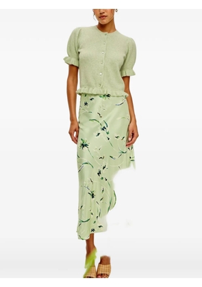 Rails Lora ruffled-sleeve cardigan - Green