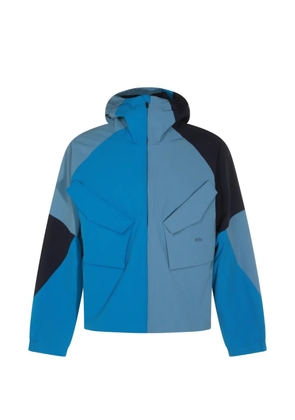 Arte Antwerp colourblock hooded jacket - Blue