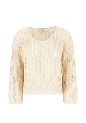Antonelli long-sleeve sweater - Neutrals