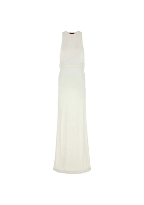 Gucci sleeveless maxi dress - White