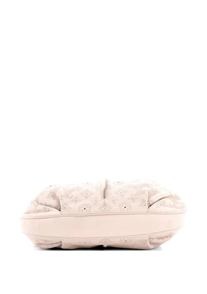 Louis Vuitton Pre-Owned Selene Handbag Mahina Leather PM hobo bag - Neutrals