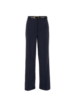 Prada pinstriped trousers - Blue