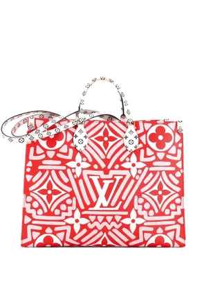 Louis Vuitton Pre-Owned OnTheGo Limited Edition Crafty Monogram Giant GM tote bag - Red