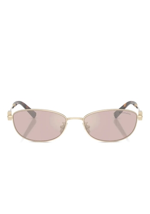 Tiffany & Co Eyewear oval-frame sunglasses - Gold