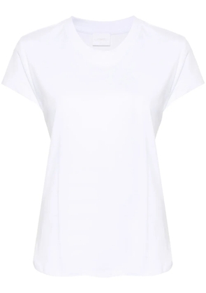 Merci crew-neck cotton T-shirt - White