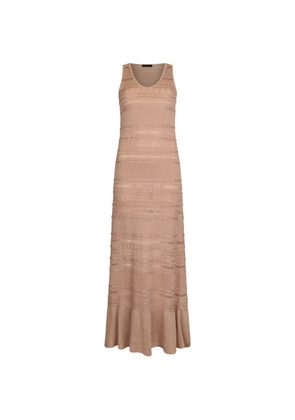 LIU JO ruffled maxi dress - Pink