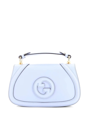 Gucci Pre-Owned Blondie NM Top Handle Bag Leather Medium satchel - Blue