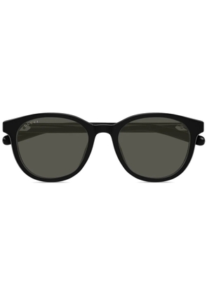 Gucci Eyewear round frame sunglasses - Black