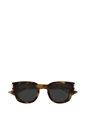 Saint Laurent Eyewear havana square-frame sunglasses - Brown