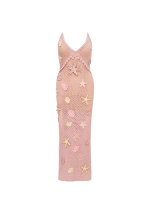LoveShackFancy Macie maxi dress - Pink