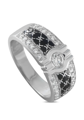Korloff 18K white gold diamond ring - Silver