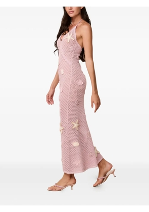LoveShackFancy Macie maxi dress - Pink