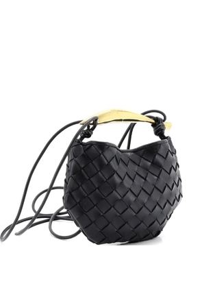 Bottega Veneta Pre-Owned Sardine Top Handle Bag Intrecciato Nappa Mini satchel - Black