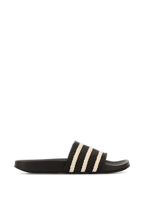 adidas x Wales Bonner leather slides - Black