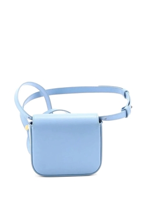 Celine Pre-Owned Claude Leather Mini shoulder bag - Blue