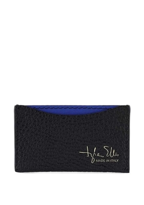 Tyler Ellis Wynn leather cardholder - Black
