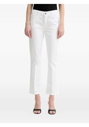 FRACOMINA five-pocket flared jeans - White