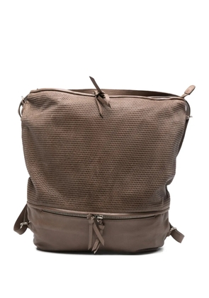 REPTILE´S HOUSE Bee textured backpack - Neutrals