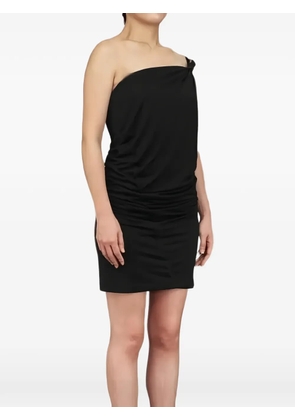 DSQUARED2 one-shoulder mini dress - Black