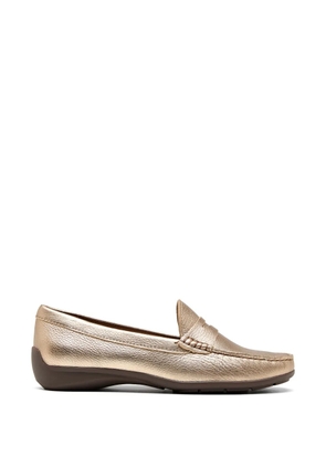Sarah Chofakian Reykjavik leather loafers - Gold