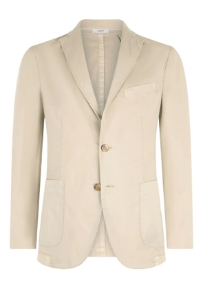 Boglioli cotton-blend blazer - Neutrals