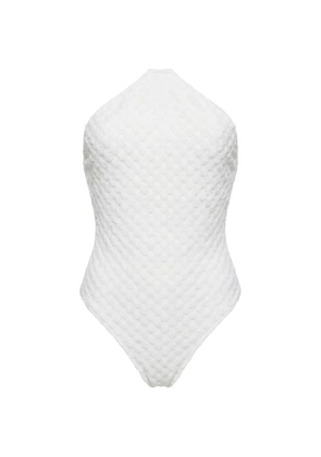 Missoni textured swimsuit - White