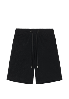 Off-White terrycloth shorts - Black