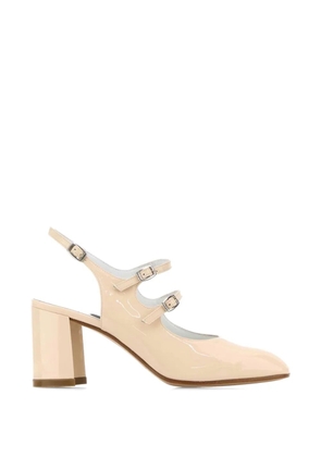 Carel Paris Banana buckle-strap leather pumps - Neutrals