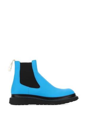 LOEWE leather chelsea boots - Blue