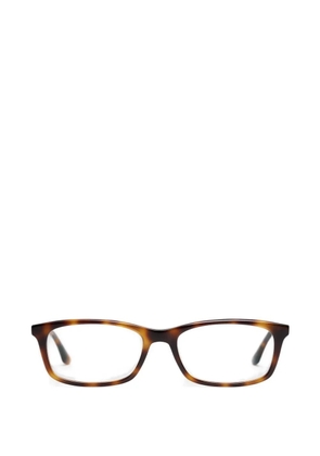 Peter And May Emilia rectangle-frame glasses - Brown