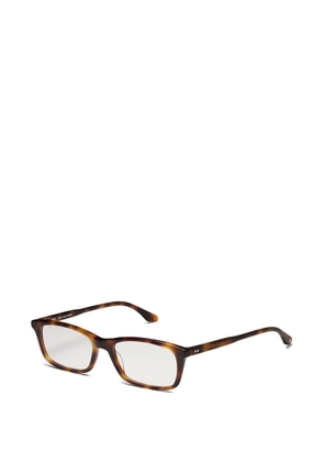 Peter And May Emilia rectangle-frame glasses - Brown