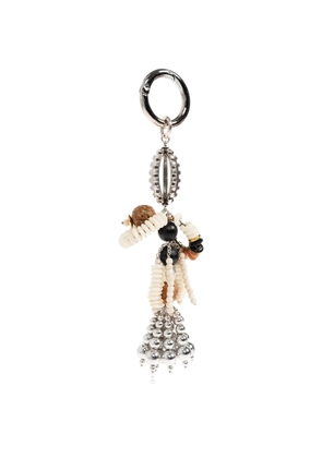 ISABEL MARANT charm-embellished keychain - Silver